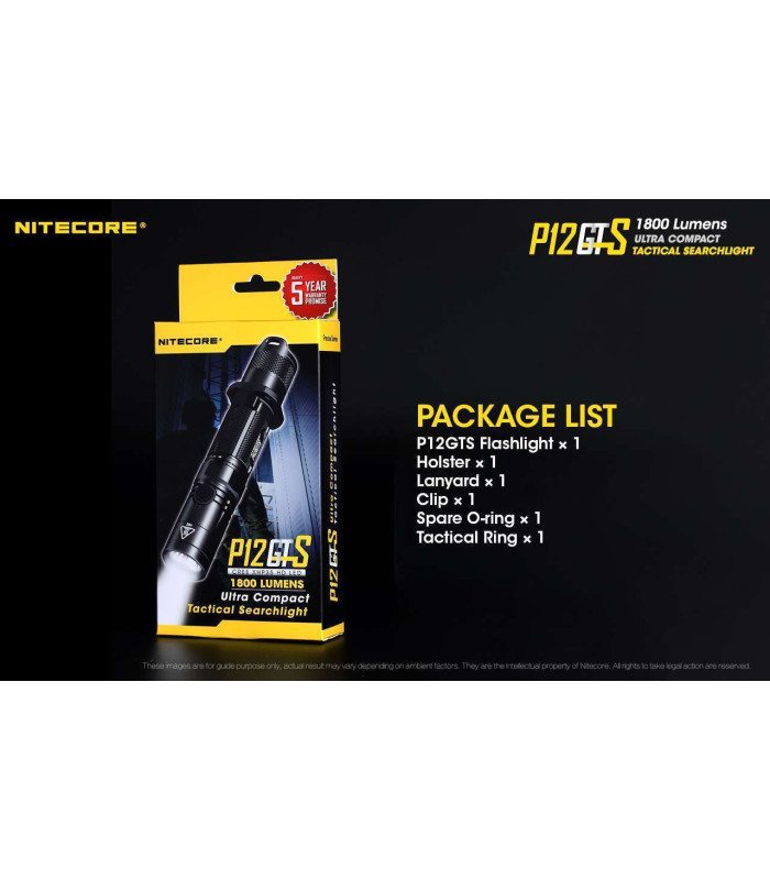 NITECORE P12GTS