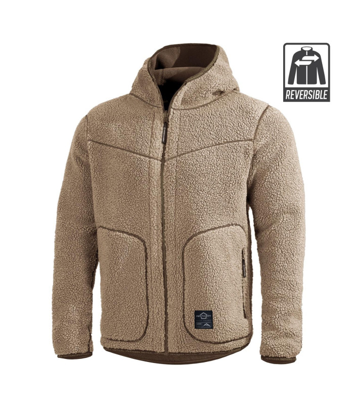 Pentagon Ianos Sherpa 2 in 1 Reversible Jacket Fleece | Sabotage Oddal