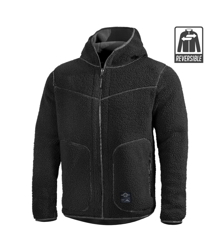 Pentagon Ianos Sherpa 2 in 1 Reversible Jacket Fleece | Sabotage Oddal