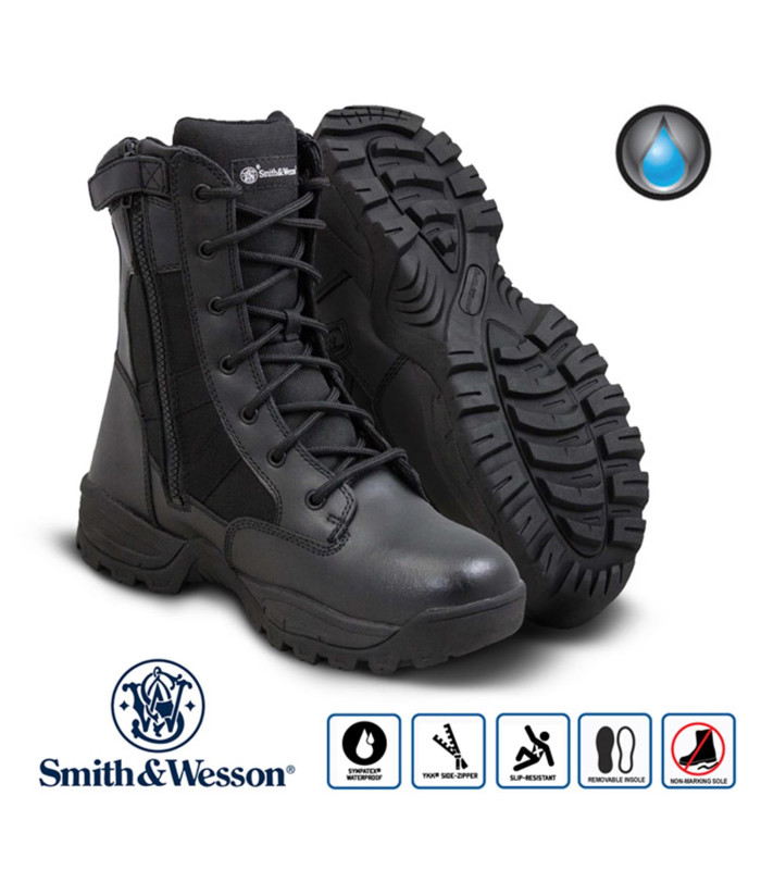 Smith & Wesson Breach 2.0 WP 8 SZ Tactical Boots Waterproof | Sabotage Oddal