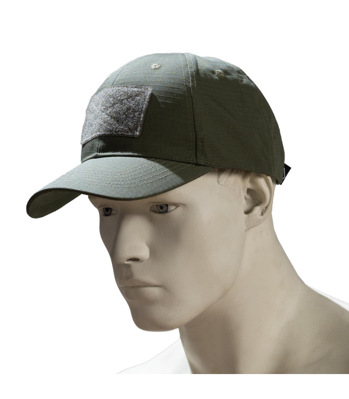 Καπέλα Τζόκευ Tactical με Velcro Λαδί