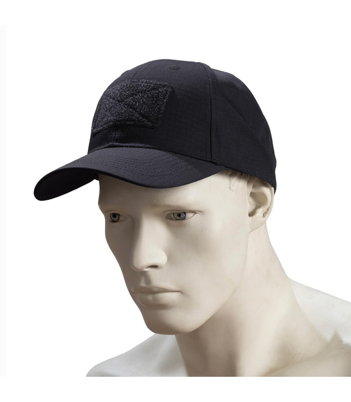 Καπέλα Τζόκευ Tactical με Velcro Μαύρο
