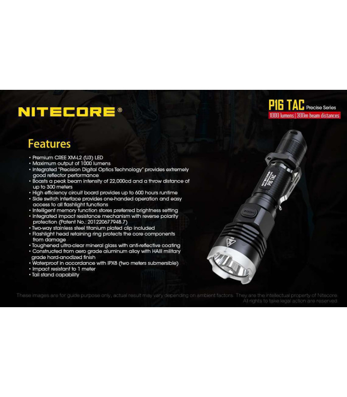 NITECORE P16TAC