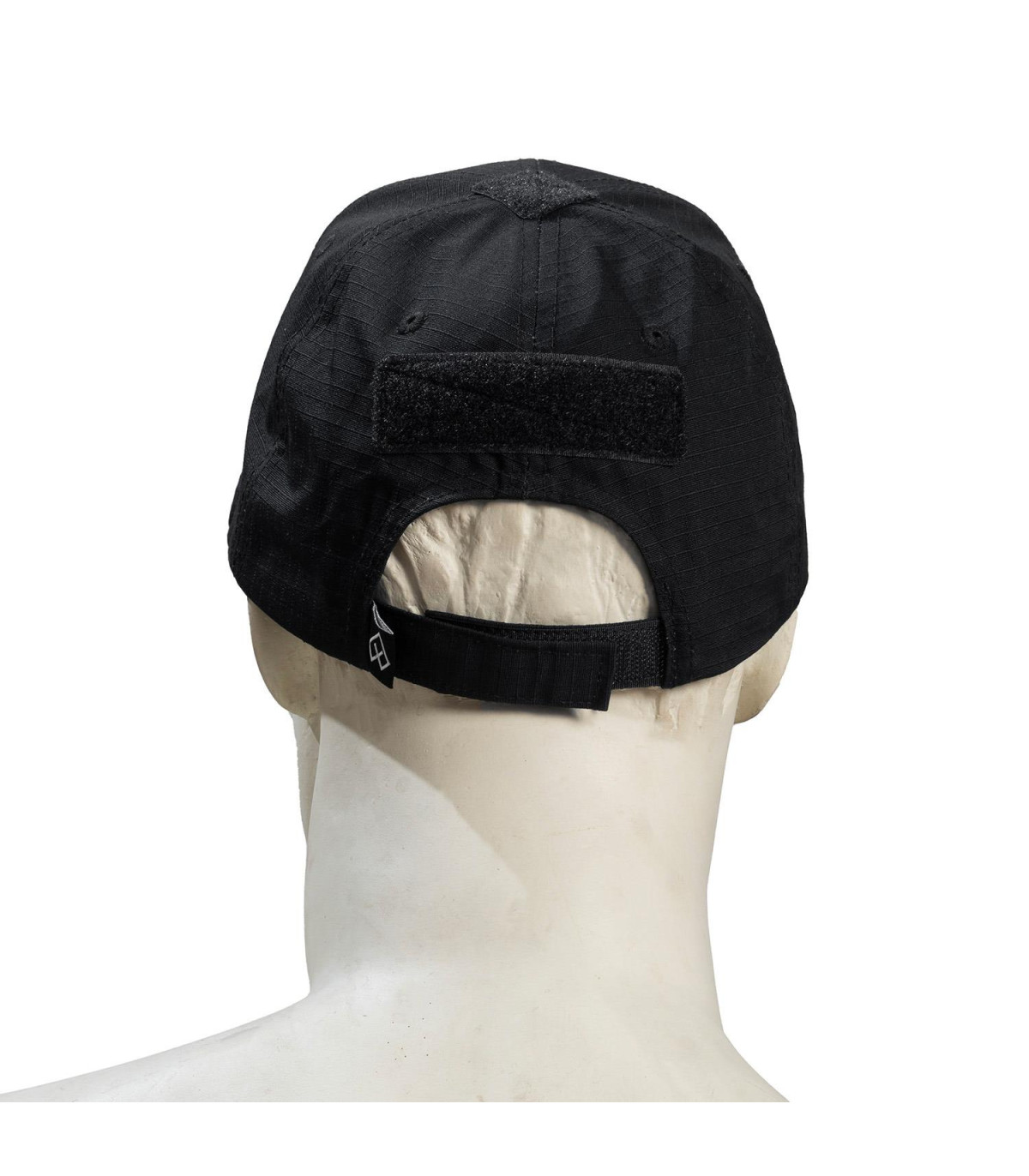 Καπέλα Τζόκευ Tactical με Velcro Μαύρο