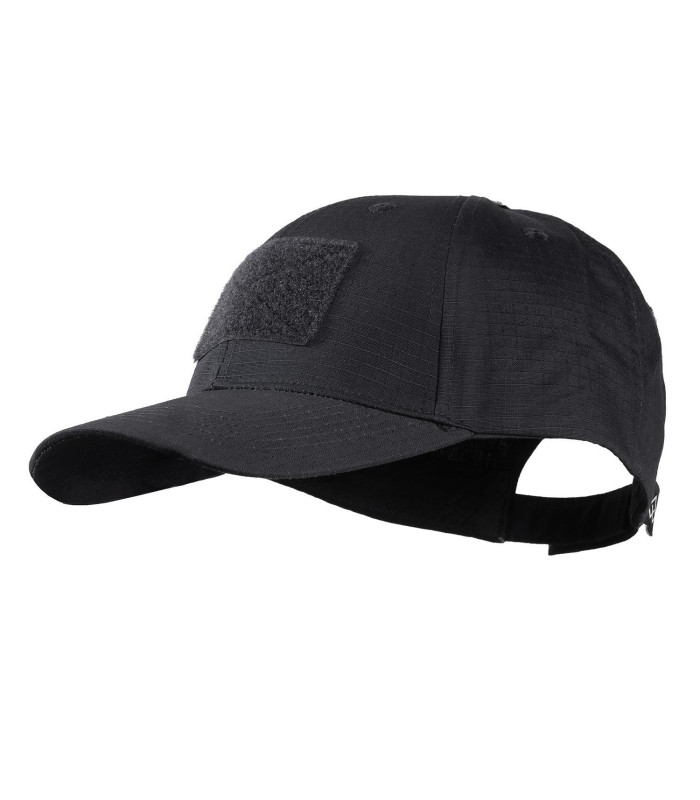 Καπέλα Τζόκευ Tactical με Velcro Μαύρο