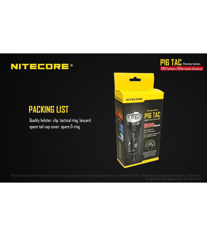 NITECORE P16TAC