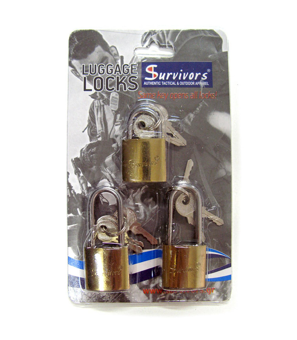 Λουκέτα (σετ) 25x25x25