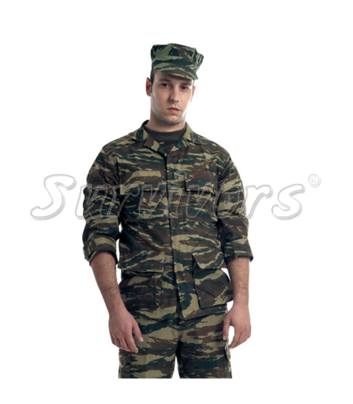 Survivors Ripstop Pants Greek Camouflage | Sabotage Oddal