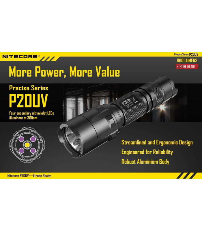 NITECORE P20UV