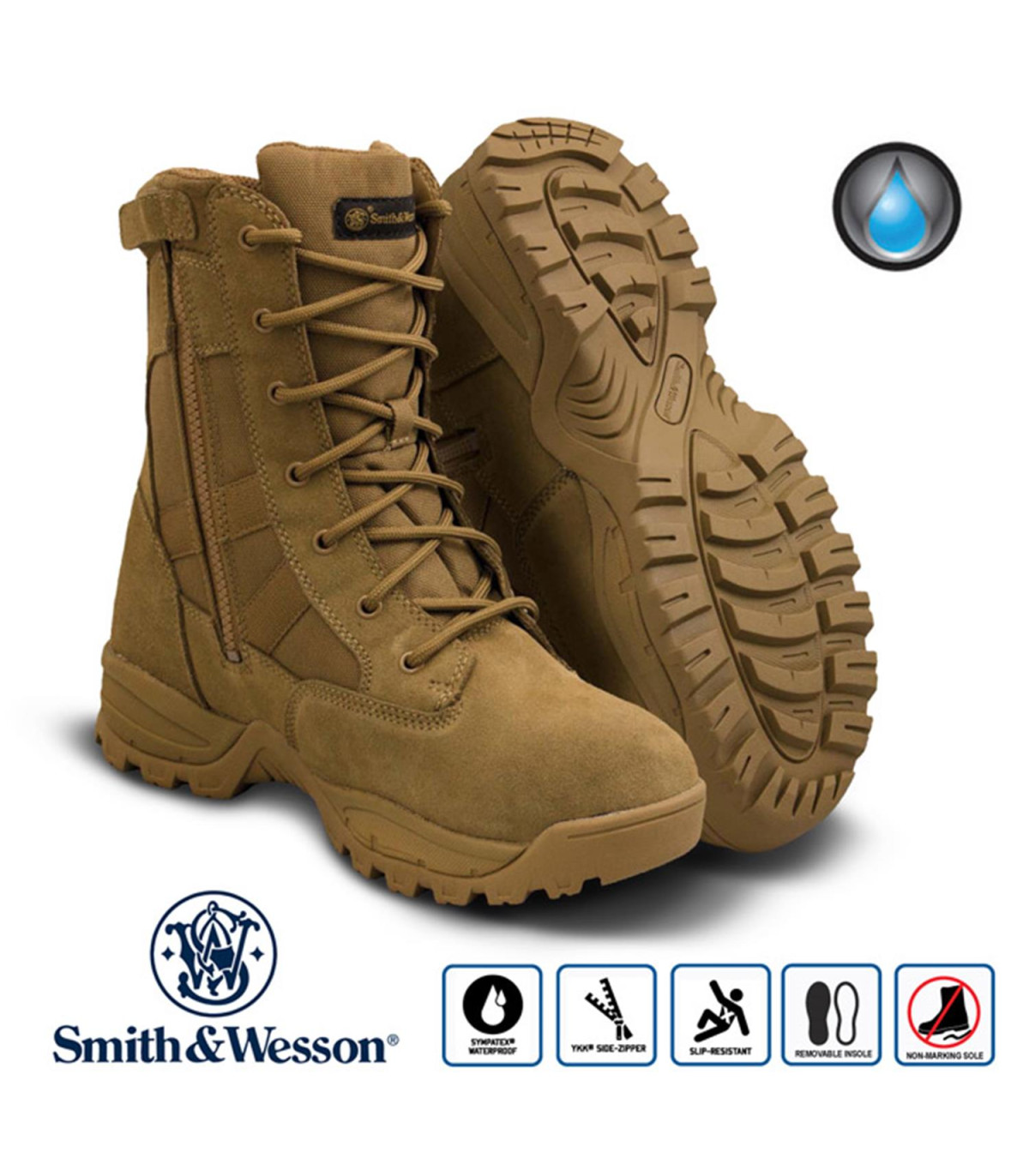 Breach 2.0 WP 8 SZ Καφέ Coyote - Smith & Wesson