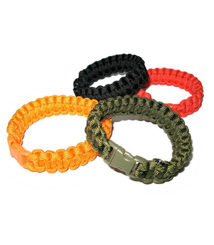 Βραχιόλια επιβίωσης (Μαύρο)