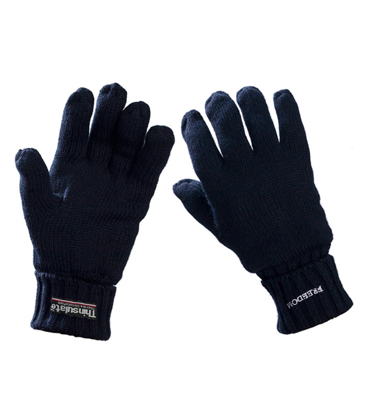 Γάντια πλεκτά στρατιωτικά (πετσετέ) Αεροπορίας / Ναυτικού Μαύρα