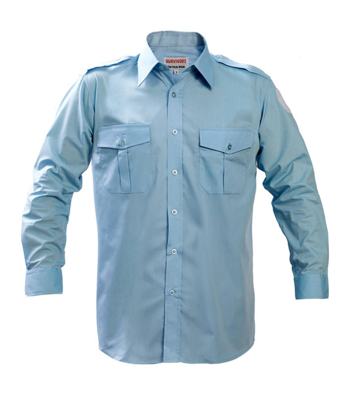 Πουκάμισο Αστυνομίας Μακρύ μανίκι (Super Μεγέθη 8, 10)