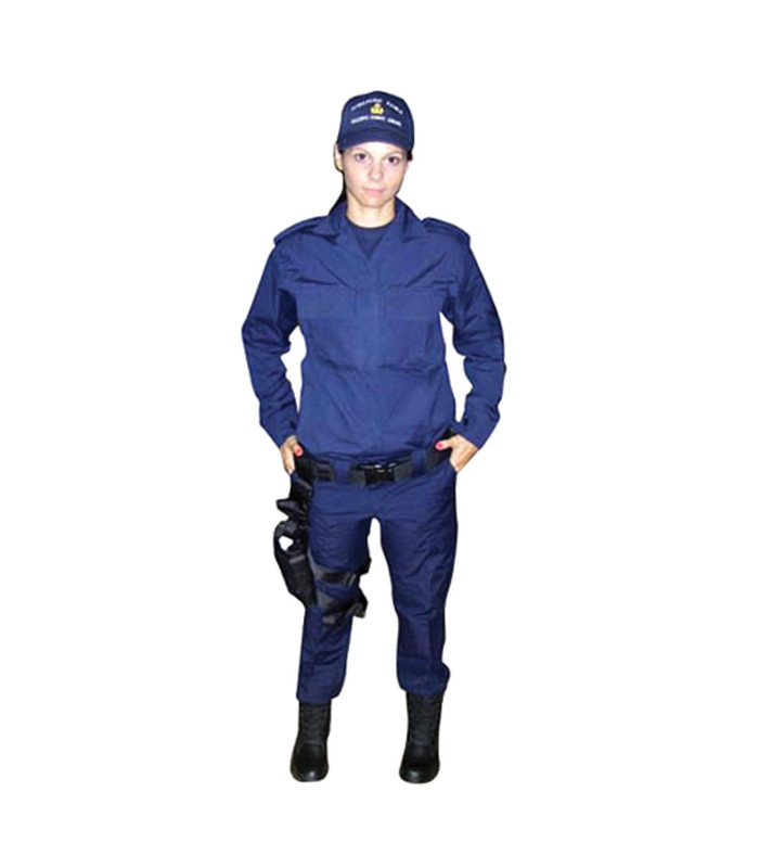 Χιτώνιο Γυναικείο Μπλε ριπ - στοπ