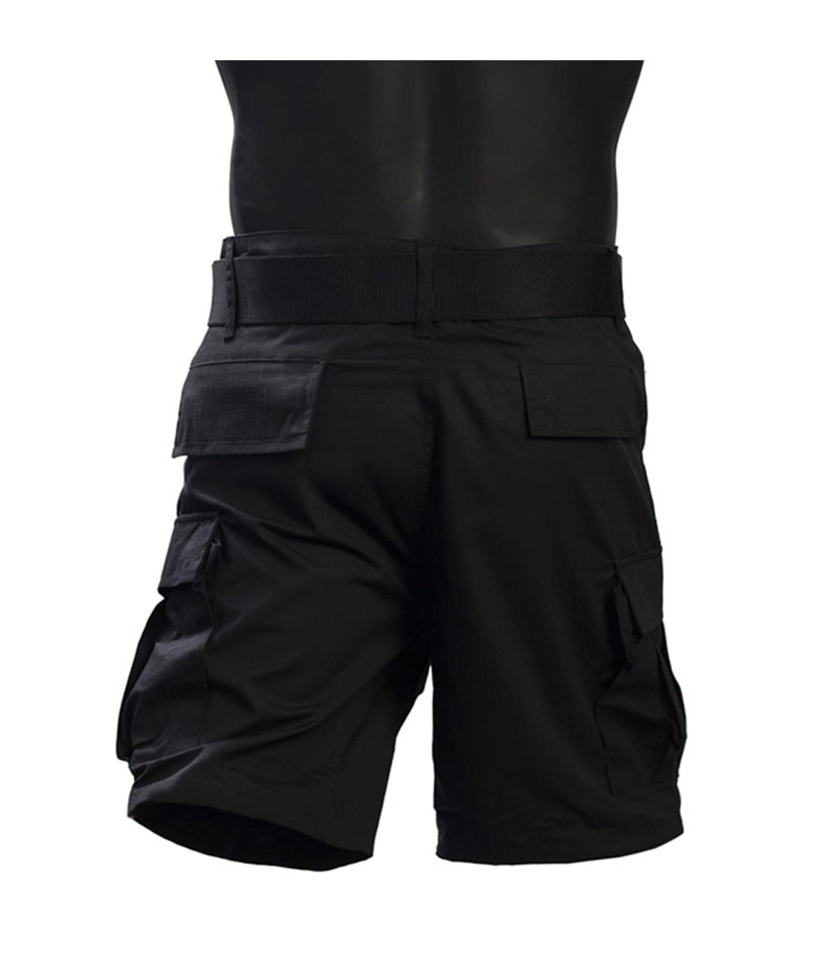Survivors Ripstop Shorts Military Black | Sabotage Oddal