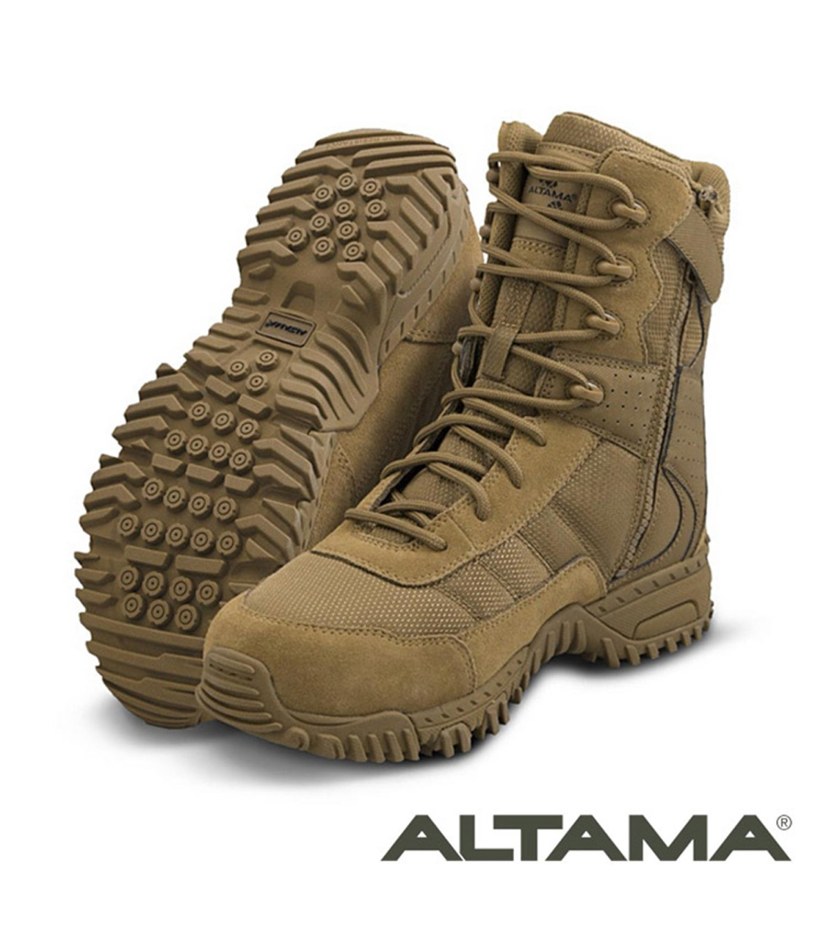 Altama Vengeance SR 8 Side Zip Tactical Boots Coyote | Sabotage Oddal