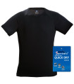SURVIVORS QUICK DRY MOISTURE-WICKING T-SHIRT BLACK (S-XXL)
