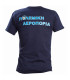 Survivors Hellenic Air Force Printed Cotton T-Shirt Blue | Sabotage Oddal