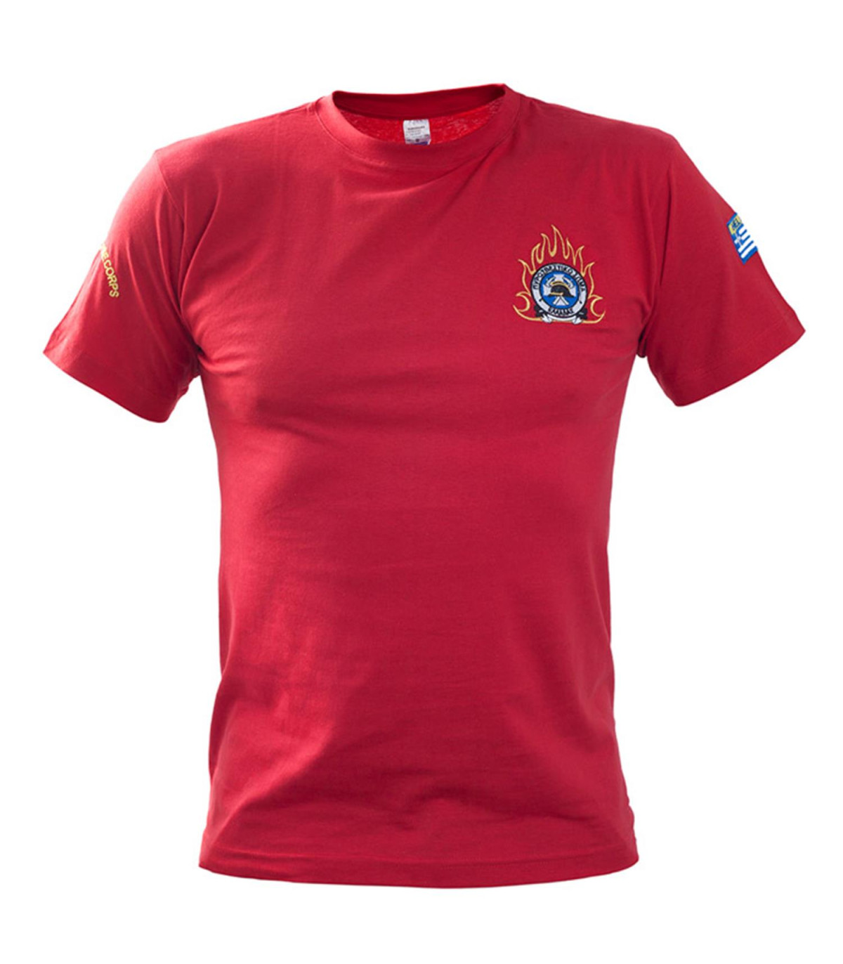 Μπλουζάκι μακό με κέντημα Εποχικών