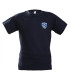 Survivors Hellenic Navy Printed Cotton T-Shirt | Sabotage Oddal