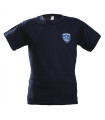 SURVIVORS HELLENIC NAVY PRINTED COTTON T-SHIRT