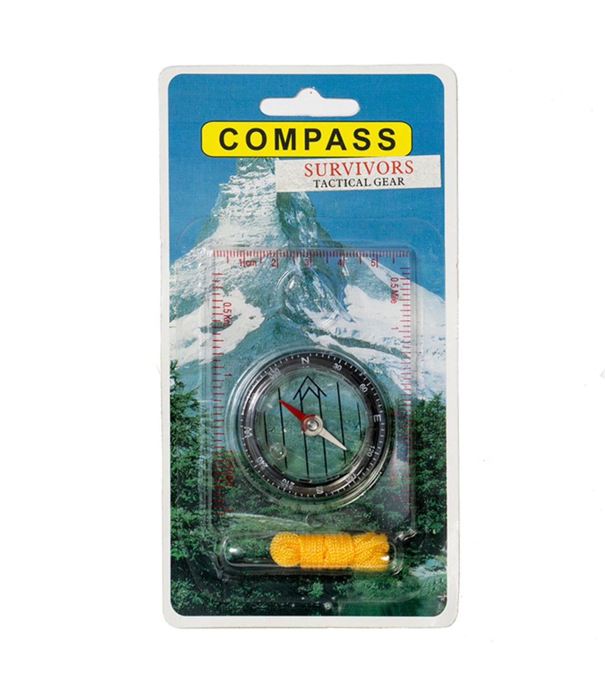 Πυξίδες για camping - Χάρτη διαφανής