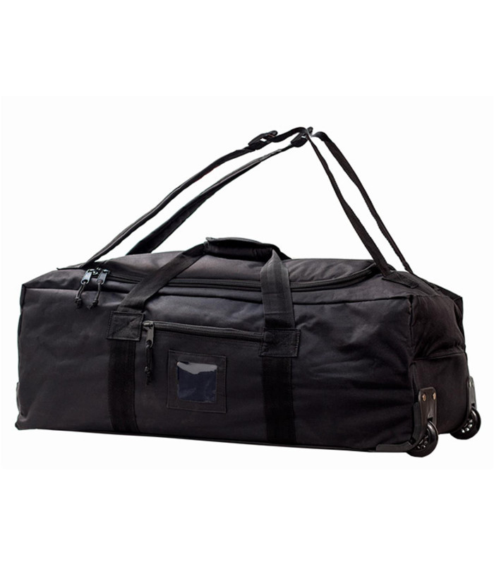 Σακ βουαγιάζ με ρόδες Μαύρο