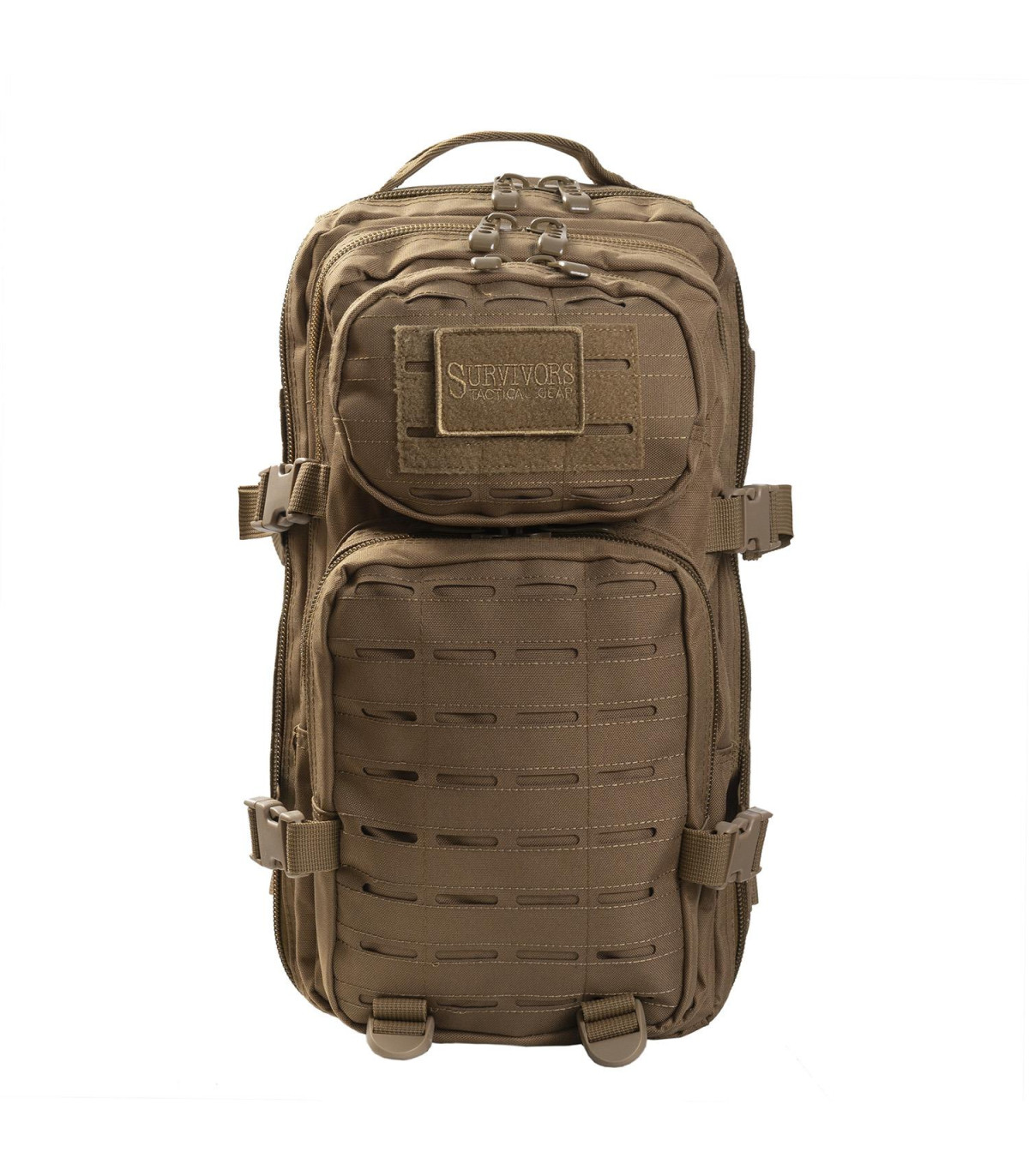 Σακίδιο πλάτης laser-cut 30/40 lt Survivors Μπεζ (coyote)