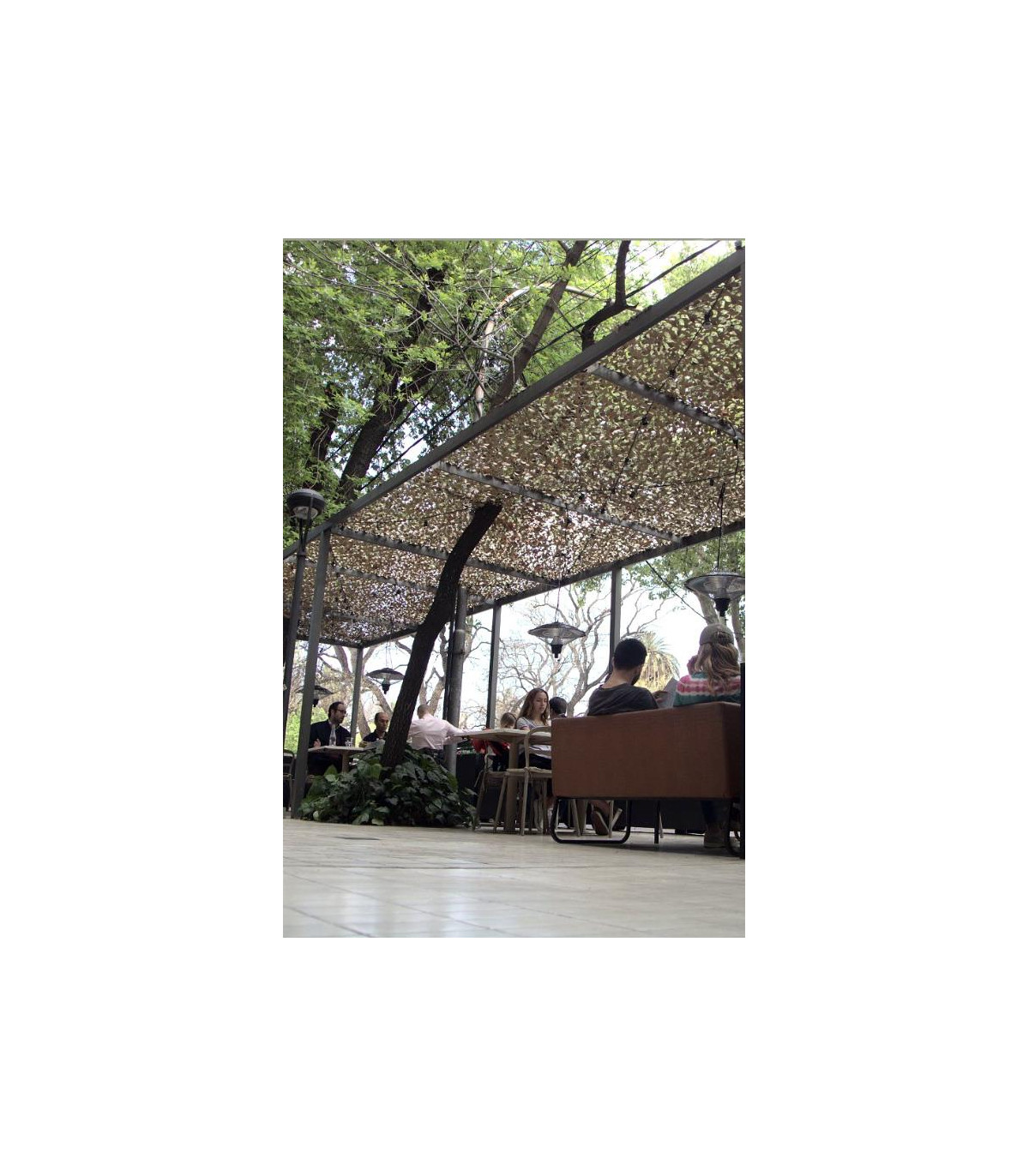 Δίχτυ Σκίασης Χιονιού με αρτάνι (τρέχον μέτρο με πλάτος 3,00μ)