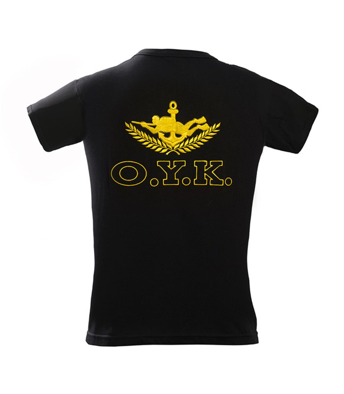 Ο.Υ.Κ. (Σήμα) σε χρώματα μαύρο, λαδί