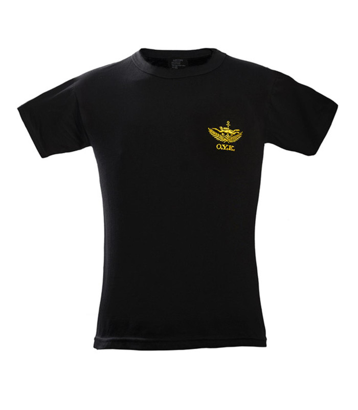 Ο.Υ.Κ. (Σήμα) σε χρώματα μαύρο, λαδί