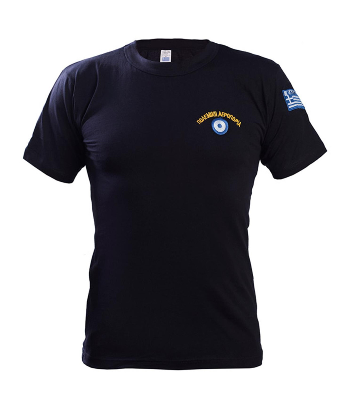 Μπλουζάκι Survivors T-Shirt Πολεμική Αεροπορία F-16 Χάρτης με Κέντημα | Sabotage Oddal