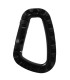 Κρίκοι Πλαστικοί Επιχειρησιακοί (8cm) Μαύρο