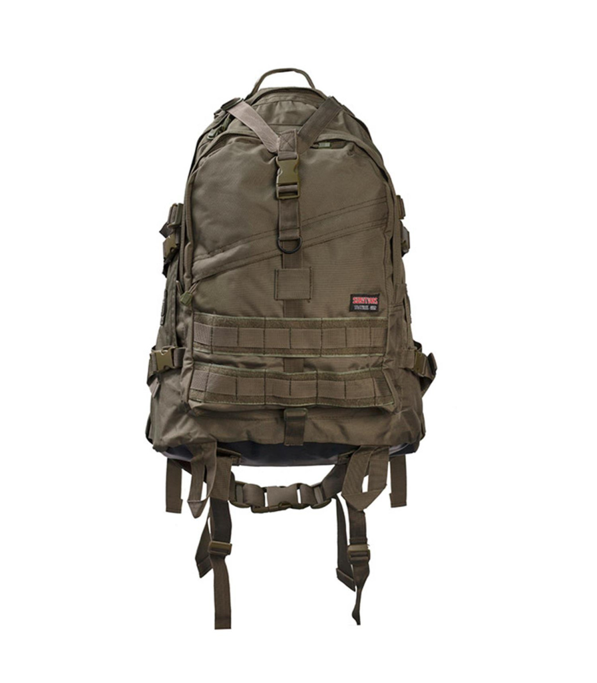 Σακίδιο πλάτης μονόχρωμο Λαδί 55lt Survivors