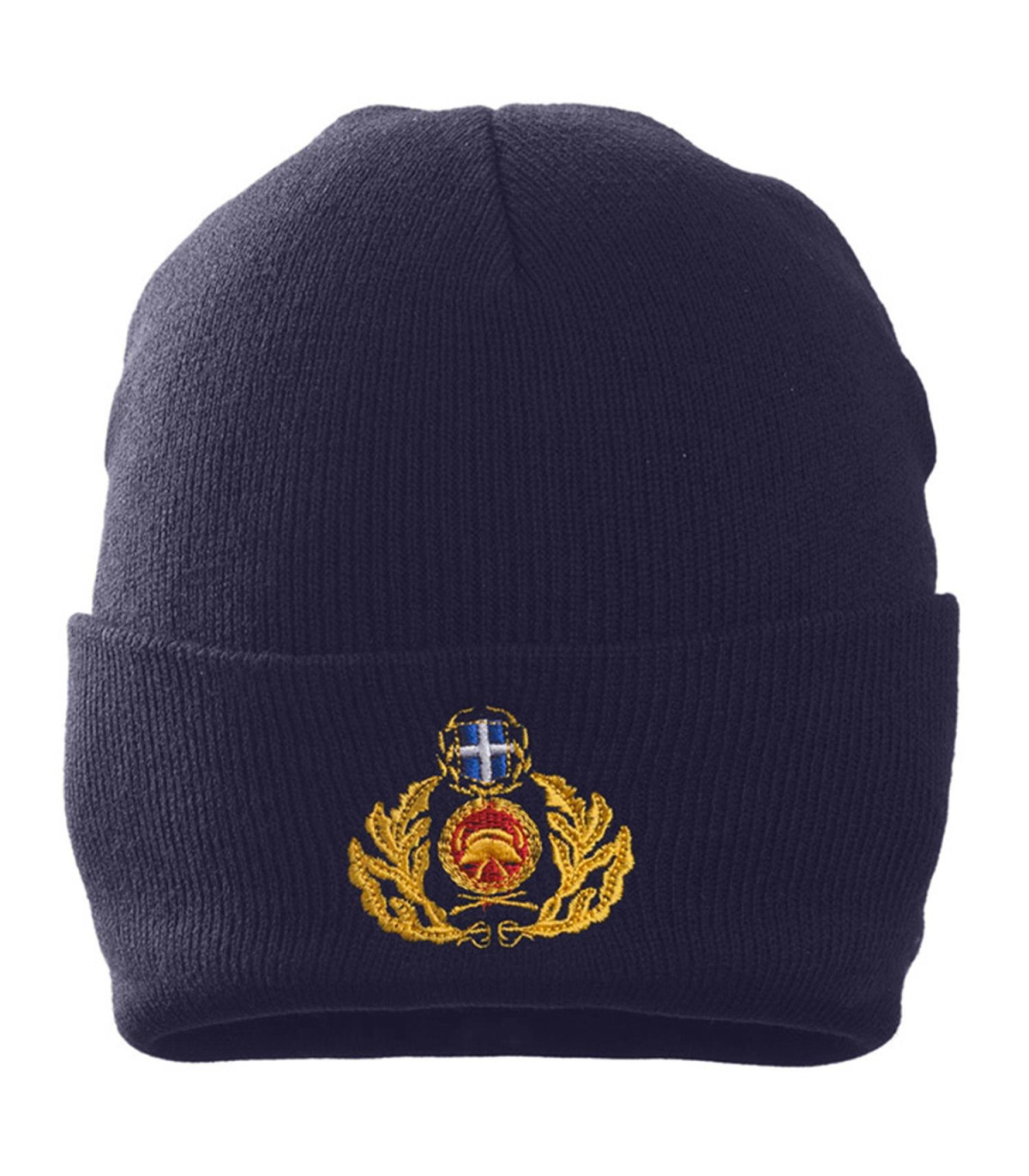 Σκούφος διπλός Μπλε με κέντημα Πυροσβεστικής