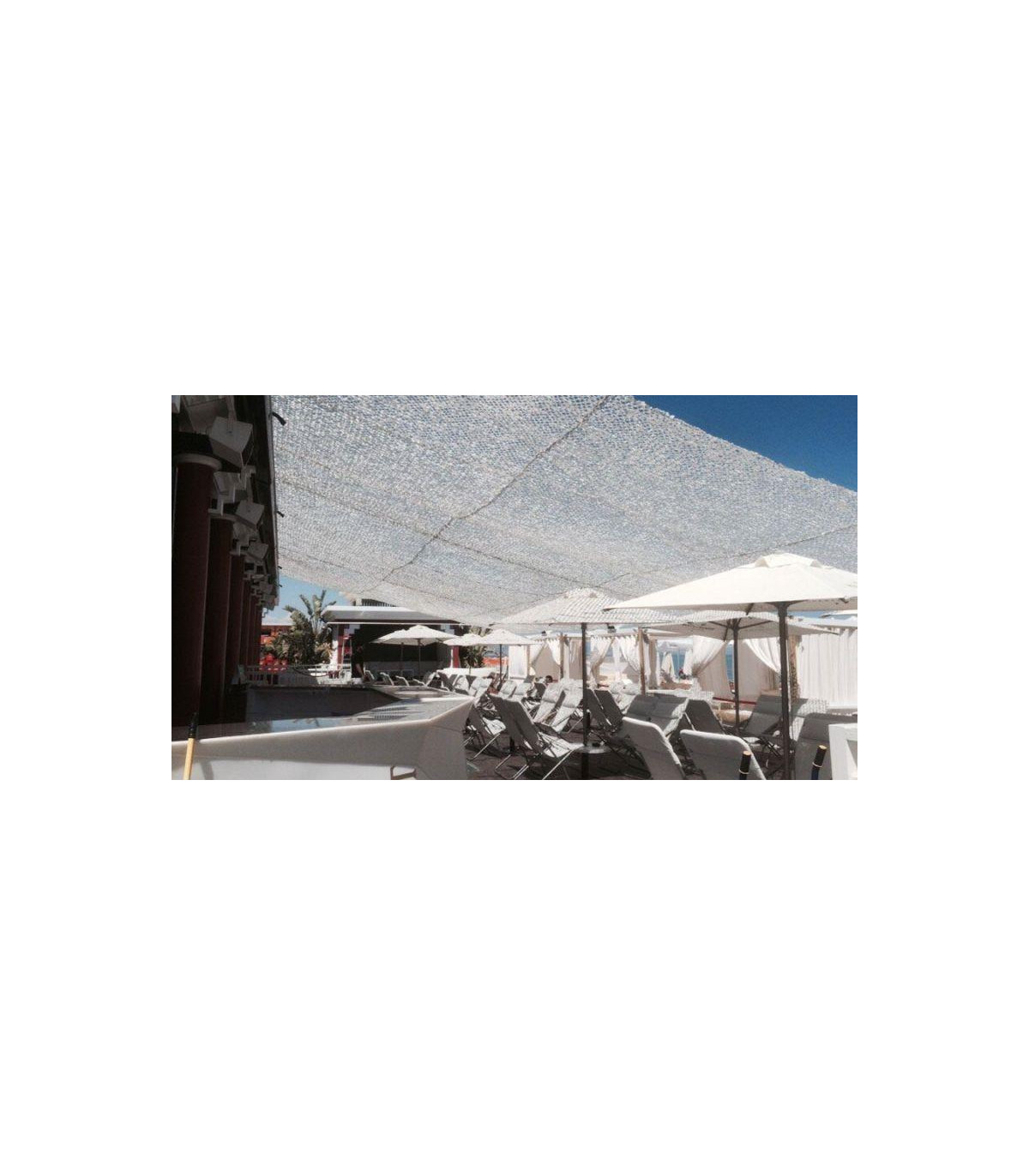 Δίχτυ Σκίασης Χιονιού με αρτάνι (τρέχον μέτρο με πλάτος 6,00μ)