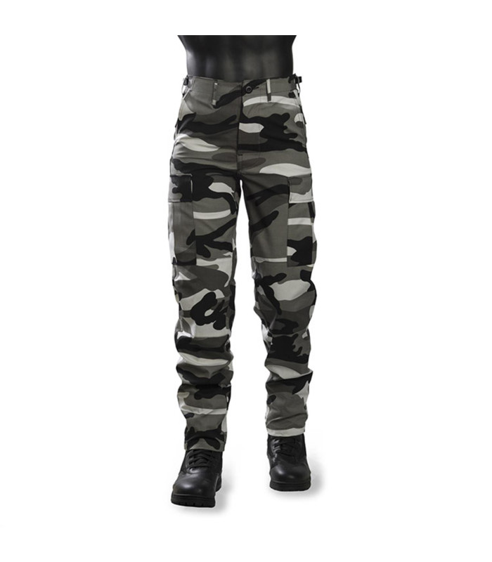 Survivors Ripstop Pants Black & White | Sabotage Oddal