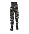 SURVIVORS RIPSTOP PANTS BLACK & WHITE