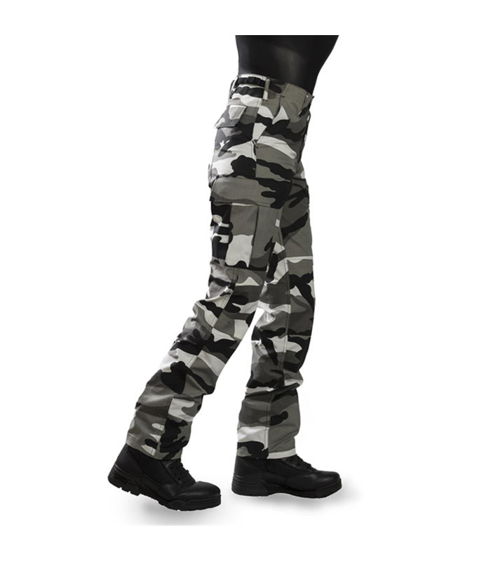 Survivors Ripstop Pants Black & White | Sabotage Oddal