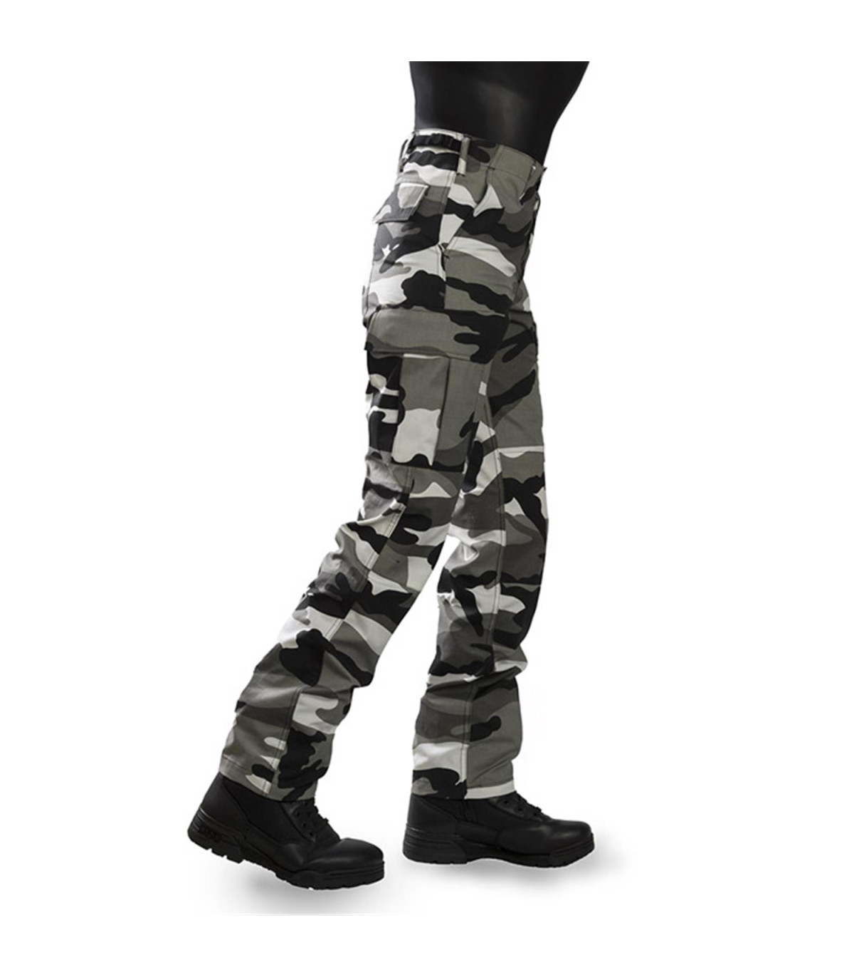 Survivors Ripstop Pants Black & White | Sabotage Oddal