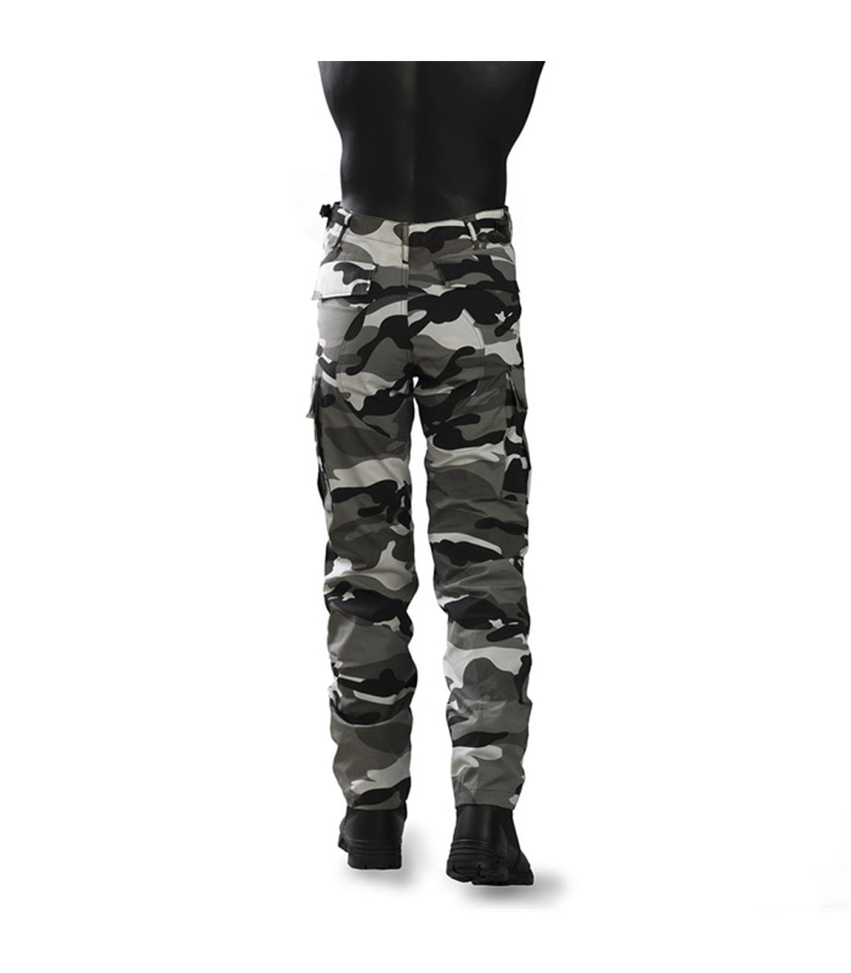 Survivors Ripstop Pants Black & White | Sabotage Oddal