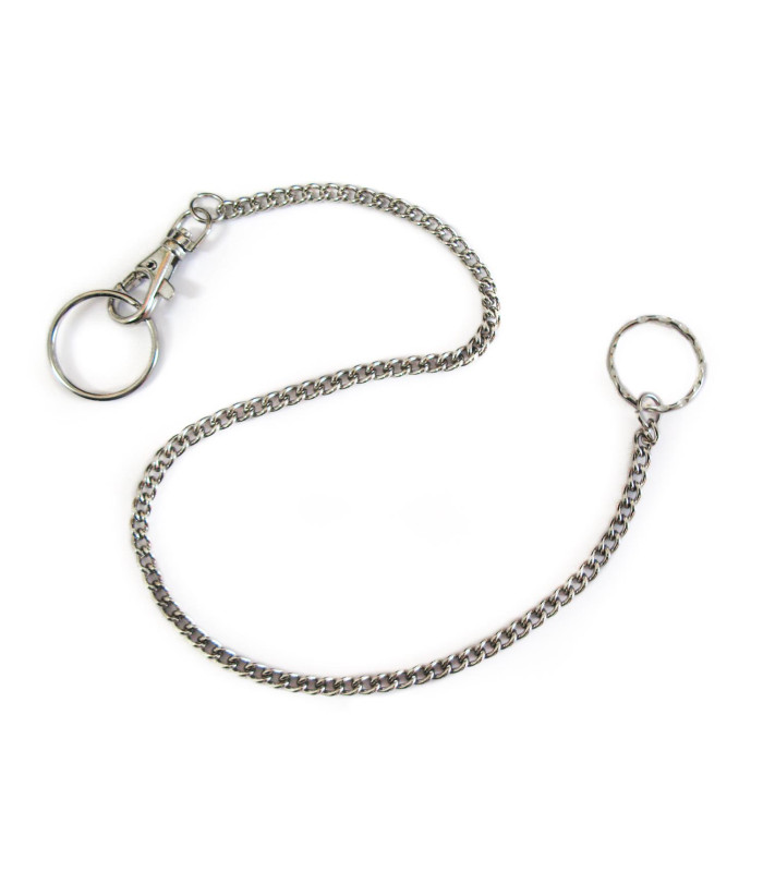 Αλυσίδα μεταλλική με κρίκο για τα κλειδιά ή την σφυρίχτρα