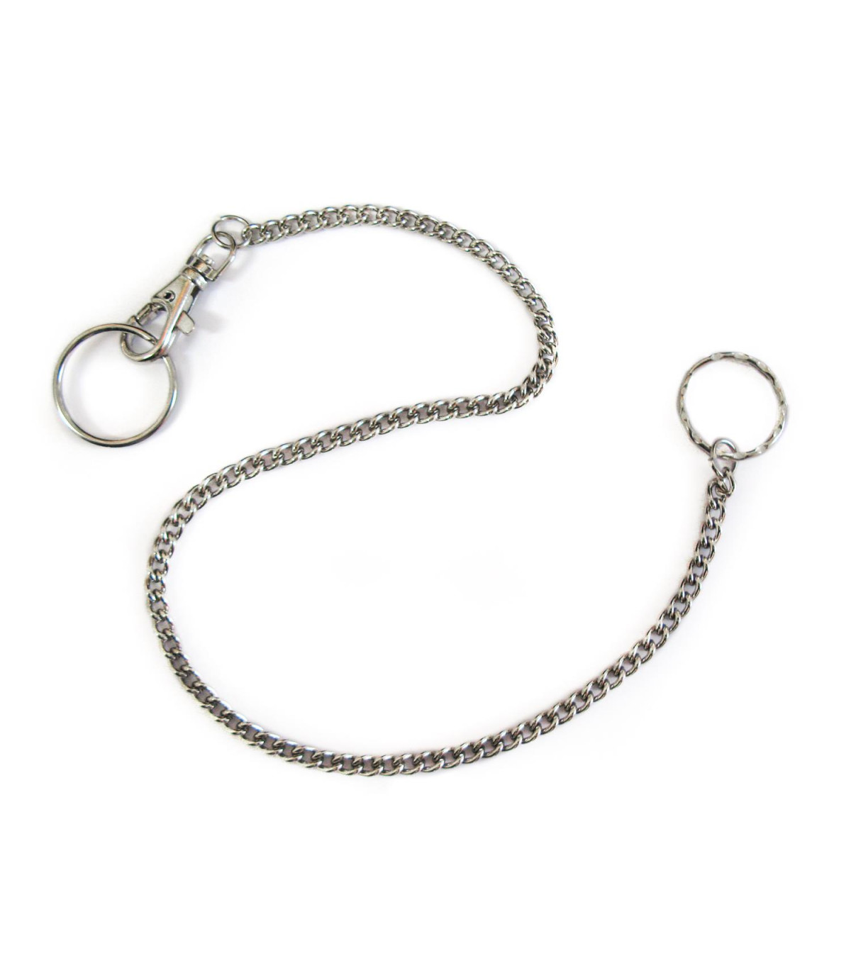 Αλυσίδα μεταλλική με κρίκο για τα κλειδιά ή την σφυρίχτρα