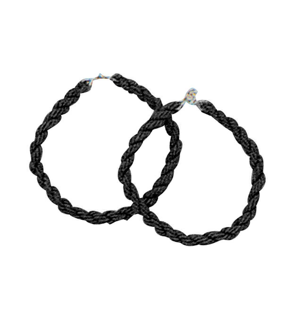 Λαστιχάκια για στρατιωτικό παντελόνι (ζεύγος) Μαύρο