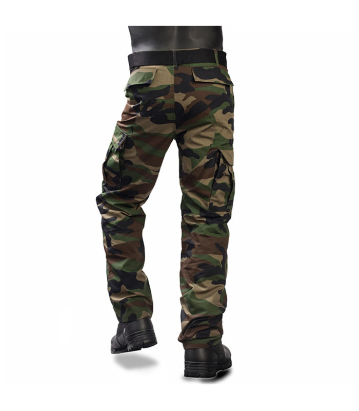 Survivors Ripstop Pants Woodland Camouflage | Sabotage Oddal