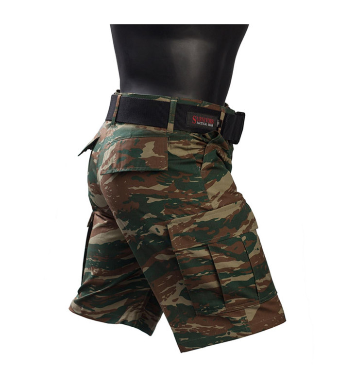 Survivors Shorts Greek Camouflage | Sabotage Oddal