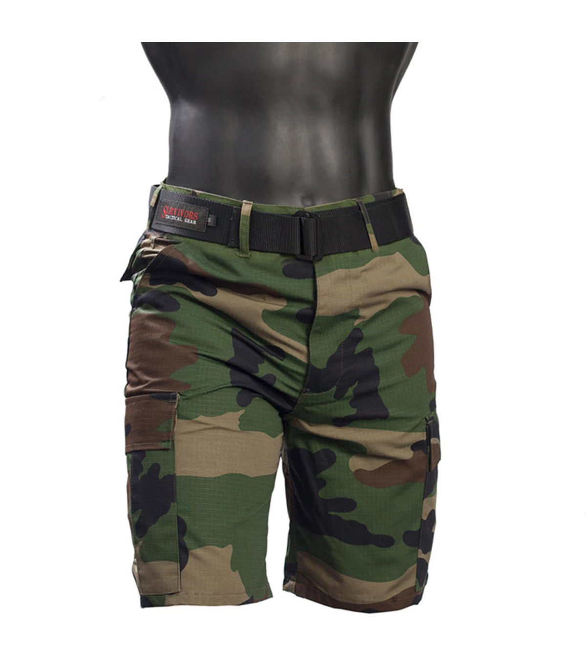 Βερμούδα Survivors Ripstop Shorts Woodland Παραλλαγής | Sabotage Oddal