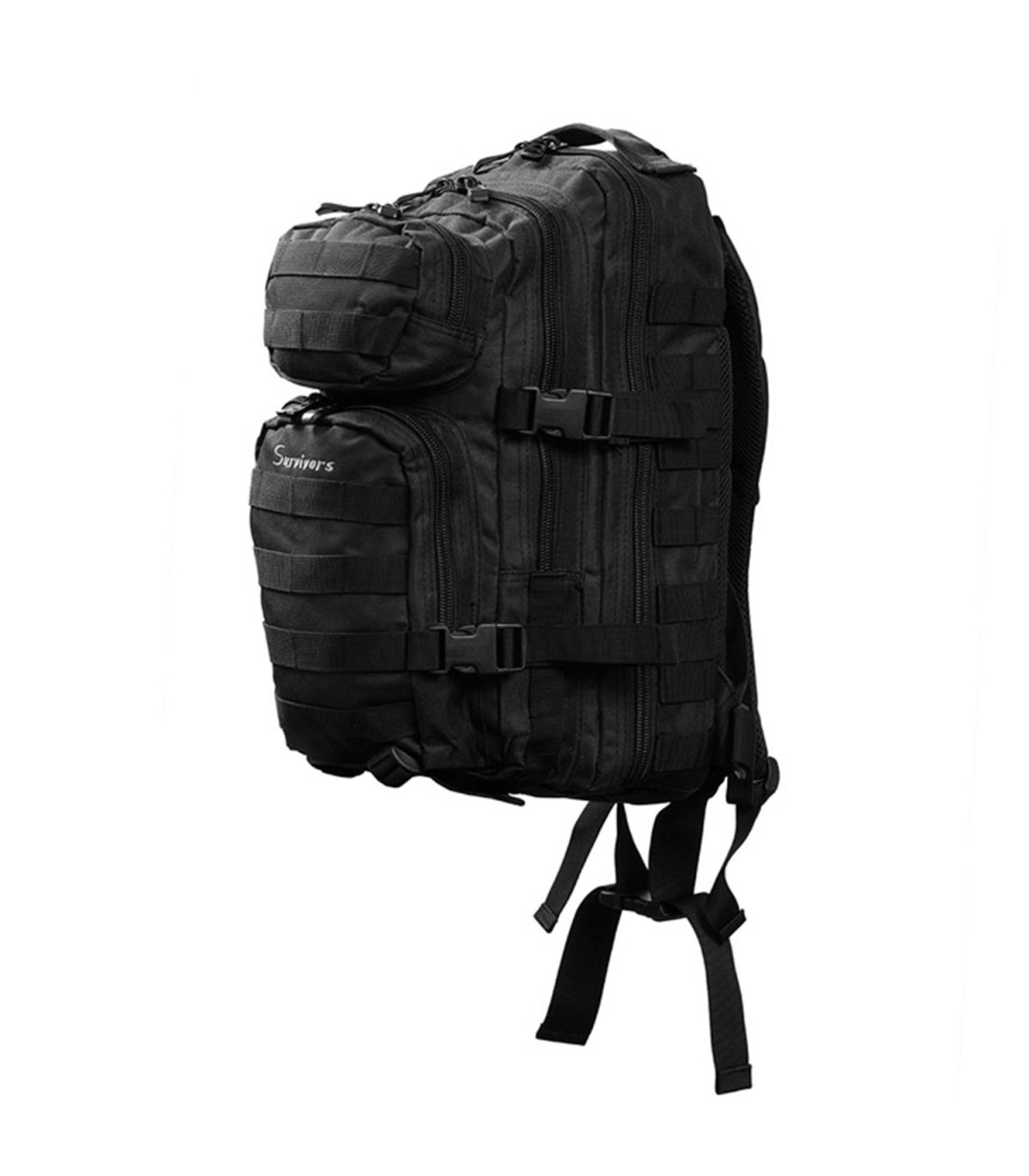 Σακίδιο πλάτης μεσαιο 30/40 lt Survivors Μαύρο