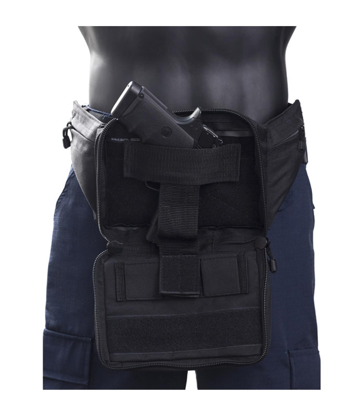 Τσαντάκι Απόκρυψης Όπλου μέσης Black