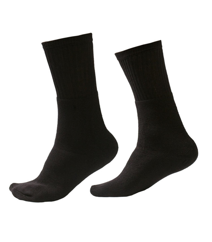 Κάλτσες βαμβακερές πενιέ one size Μαύρες